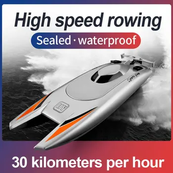 2.4 g 20 km/hod vysokorýchlostné Diaľkové Ovládanie Lode Inovovaná Verzia Chladenia Prevrátiť Reset Rýchlosť Loďou, Vodné Hry Boat Hračka