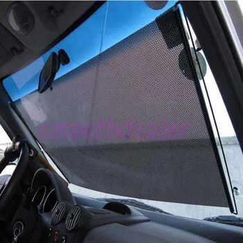 Čierne Auto Auto Okno Roll Nevidiacich Slnečník čelné Sklo Sun Shield Clonu 58 x125cm
