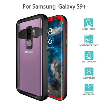 Telefón Puzdro Pre Galaxy S9 Plus Nepremokavé Potápanie Chrániť Dotyk Puzdro Ideálny Pre Samsung Galaxy S9+