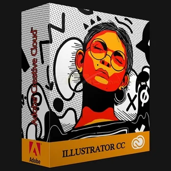 Softvér Illustrator CC 2019 Stavať Ilustrácie, Grafiky Mac užívanie