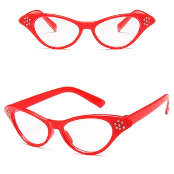 Mačka Očí, slnečné Okuliare Ženy Retro Dizajn Značky Malé Slnečné Okuliare Jedinečný Diamond Okuliare Candy Farebné Odtiene Oculos UV400