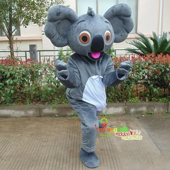 Koala Medveď Maskot Kostým, Oblek Pre Dospelých Strany Maškarný Oblečenie Cosplay Narodeninovej Party Vonkajšie Oblečenie Aniamls Halloween