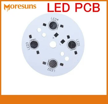 Gerber súbor Hliníka na základe plošných spojov LED Hliníka PCB dosky Montáž LED Spájkovanie LED PCBA