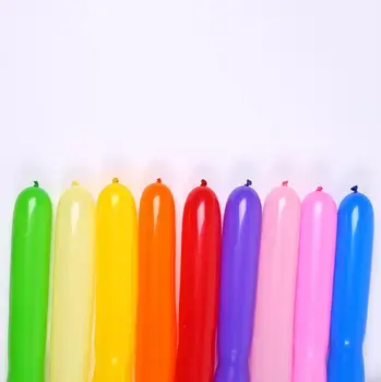 50pcs/taška Dlho magic balón môže byť pripravená DIY Zmiešané farby miešanie dlho balón dekorácie LYQ