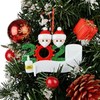 2020 Vianoce, Narodeniny, Party Dekorácie Darček Produkt Osobné Zavesenie Ozdoby Na Vianočný Stromček Visí Prívesok Domova