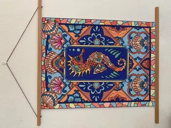 GATYZTORY Plný Vrták Kvet DIY Diamond Maľovanie Drahokamu Súpravy Mozaikové Umenie Cross Stitch Ručné Darček Domova 50×70 cm