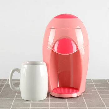 Americký Kávovar Malé Drip Čaj Maker Domácnosť, Elektrické Portable Multi-Funkcia Varenia Kávovar Ružová