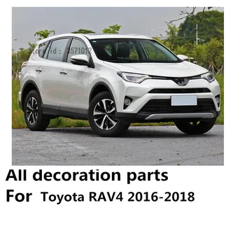 Pre Toyota RAV4 2016 2017 2018 Auto ABS Chrome Rukavice Obchod Okno Rukoväť, Spona Kryt Výbava Auto Príslušenstvo Auto Styling 2ks