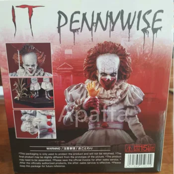 23 cm NECA Stephen King je To Pennywise Joker Klaun PVC Akcie Obrázok Hračky Pennywise Akcie Obrázok Bábiky Halloween Deň Darček