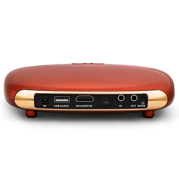 NOVÉ-K8 Mini USB Bezdrôtový Bluetooth Mikrofón Karaoke K Song Player Set NÁM PLUG