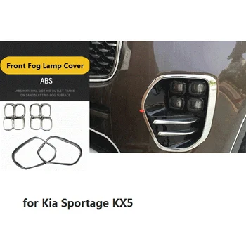 Pre KIA Sportage KX5 2016-2020 Auto Predné Hmlové Svetlo Lampy Kryt Výbava Dekoratívne Rám Príslušenstvo