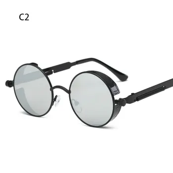 Otázka Značky Dizajnér Polarizované Jar Zrkadlo Nohy Steampunk Kolo Retro Gotický Okuliare Slnečné Okuliare
