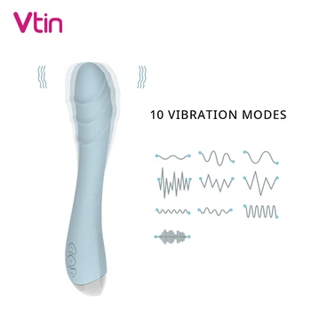 10 Rýchlosti Vibrátory Pre Ženy, USB Nabíjanie Klitorisu Pošvy Masér G-Spot Vibrátor, Dildo Sexuálne Hračky Pre Ženy, Dospelých Produkty