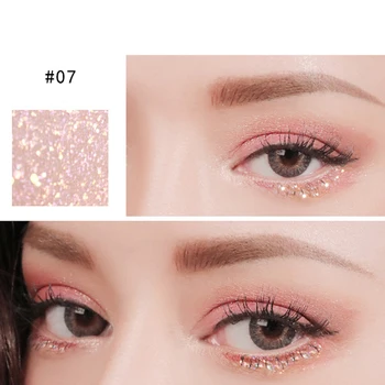 Profesionálny Lesklý Eye Liner Pen Kozmetika Pre Ženy Silver Rose Gold Farieb Tekutý Lesk Očné Make-Up Krásy Nástroje K510i