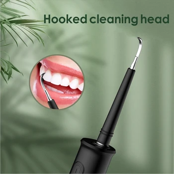 3 v 1 elektrické akustické vlny ústne čistenie kalkul odstránenie zubného škvrny jazyk náter čistenie stomatológia, bielenie zubov zdravie