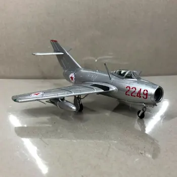 5 ks/veľa Veľkoobchod WLTK Mierke 1/72 Vojenské Model Hračky Mikojan MiG-15 Fighter Diecast Kovový Model Lietadla Hračka