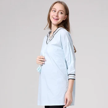Vysoká Kvalita Materskej T-košele, Oblečenie pre Tehotné Ženy Pohodlné Materskej Tričko Tehotenstva Šaty plus veľkosť