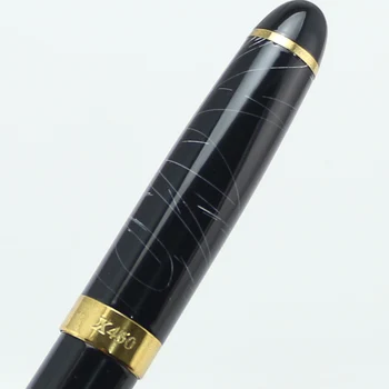 JINHAO X450 Black Line s Golden 0.7 mm Nib Pero Rollerball Kawaii Módne school&office dodávky pero na písanie darček perá