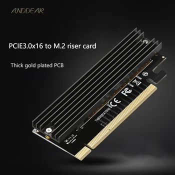 ANDDEAR karty adaptéra M. 2 PCIE3.0 počítač, vysokorýchlostné rozširujúca karta X16 (solid state drive karty adaptéra