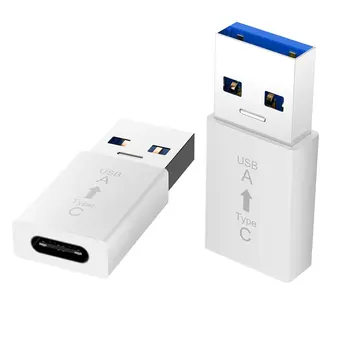 Typ-c Samica Na USB 3.0 Samec Konektor Nabíjania Test Ženskej Pevného Disku Konvertor