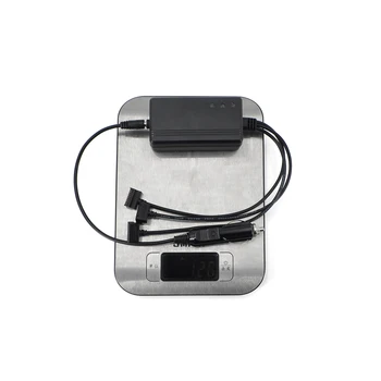 Kolesá Mavic Mini Auto Nabíjačka 3 v 1 Inteligentné Nabíjanie Batérie Hub Adaptér pre DJI Mavic Mini Drone Časti 3ks Batérie Nabíjanie