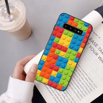 Populárna Hračka Filmy LEGOS Telefón puzdro Pre Samsung S8 S9 S10e S20 PLUS Poznámka 20 Ultra Coque Kryt