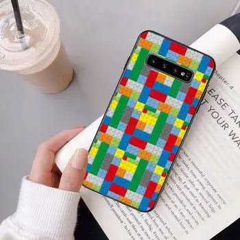 Populárna Hračka Filmy LEGOS Telefón puzdro Pre Samsung S8 S9 S10e S20 PLUS Poznámka 20 Ultra Coque Kryt