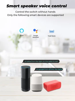16A MINI Smart wifi Spínač Časovač Bezdrôtové Spínače Smart Home Automation Kompatibilný s Tuya Alexa Domovská stránka Google inteligentný dom ŽIVOT