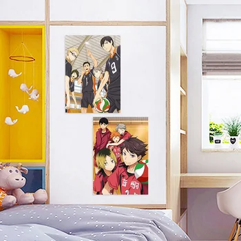 Diy Digitálne Maľovanie Volejbal Chlapec Digitálne Maľovanie Podľa Čísel Haikyuu Japonskom Štýle Kreslených Plagát Modulárny Maľby, Anime Plagáty