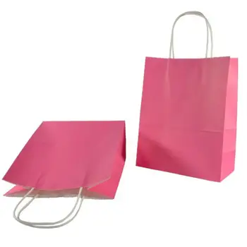DIY Multifunkčné mäkký farebný papier taška s držadlami 21x15x8cm Festival darčeková taška kraft papier nákupné tašky LX8521