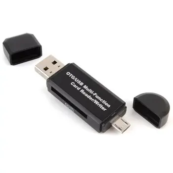Vysoká kvalita Micro Memory Card Multi Všetko v 1 Čítačka Adapter na Micro SD, USB 2.0 TF M2 MMC, MS PRO DUO, Čítačka Kariet