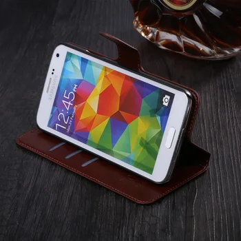 Kožené peňaženky puzdro pre HTC One M8 mini / Jeden mini 2 luxusné puzdro flip kryt pre HTC One M8 mini telefón prípadoch Coque Fundas