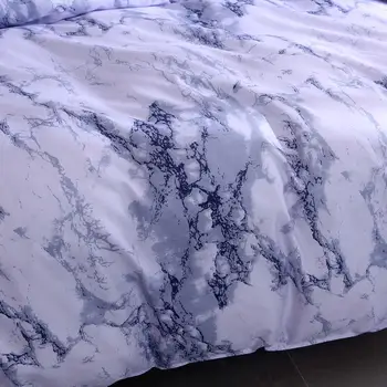 Posteľná bielizeň Nastaviť Mramoru textúra posteľná bielizeň kryt deka pokryť 2/3 dielna sada posteľ kryt dvojitého queen bed deka kryt (bez listov)