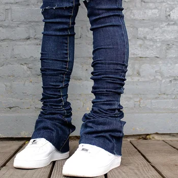 ženské roztrhané džínsy vysoký pás skinny džínsov bežné ceruzky nohavice vysokej kvality veľkoobchodné ceny Streetwear Nohavice