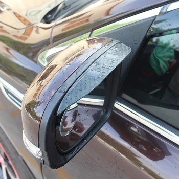 Auto-styling Pre Subaru Forester Outback Impreza XV 2008-2019 Spätné Zrkadlo Obočie Dážď zariadenia Štít Proti-dažďový Kryt Nálepky