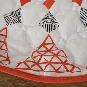 2018 nové Marocký geometrie dieťa gamepad bavlna Dieťa plazenie deka deti asfaltový koberec detskej izby, dekorácie 90*90 cm