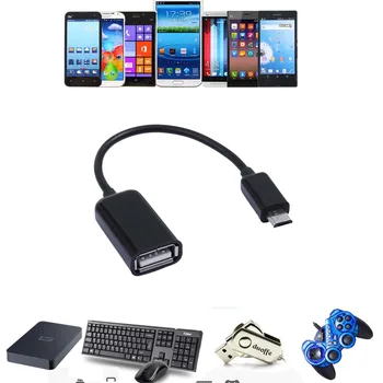 USB OTG Adaptér Adaptér Kábel Viesť Kábel Pre Curtis Proscan PLT7072 Tablet Android USB 2.0 A OTG