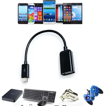 USB OTG Adaptér Adaptér Kábel Viesť Kábel Pre Curtis Proscan PLT7072 Tablet Android USB 2.0 A OTG