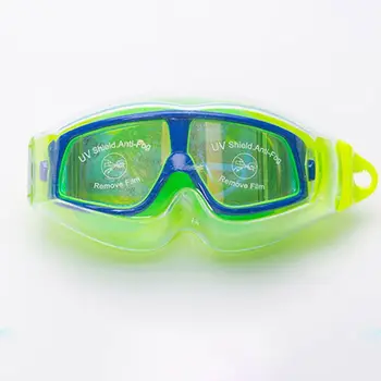 Detí Veľký Rámik Nepremokavé elektrolyticky pokrývajú Plávanie Okuliare Phantom Junior s UV Ochranou a Anti-fog Časti