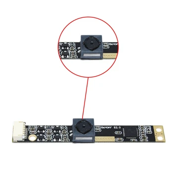5MP USB Modul Kamery 60 stupňov Široký Uhol OV5640 2592X1944 Auto Focus Free Disk pre Bezpečnostné Monitorovanie