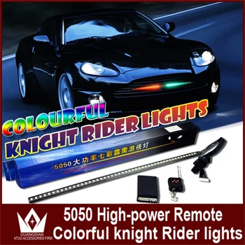Tcart 1Set Auto LED Lampa Switchback Knight Rider Svetlo Strobe Flash Auto Dekorácie 5050 LED RGB Neon Lišty Pre Audi a3 a6 C6 8p