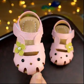 2018 nové duté sandále dievčatá baotou non-slip batoľa detská obuv detská obuv roztomilý princezná topánky