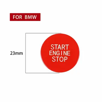 ABS, Motor Auta Štart Stop vypínač Tlačidlo Nahradiť Kryt Pre BMW G20 G05 G06 G07 G14 Z4