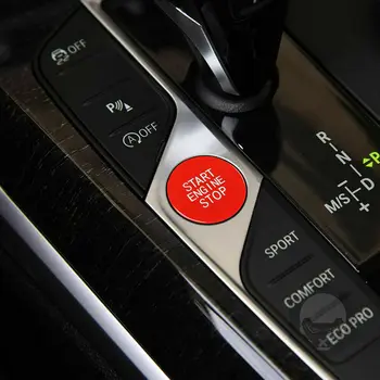 ABS, Motor Auta Štart Stop vypínač Tlačidlo Nahradiť Kryt Pre BMW G20 G05 G06 G07 G14 Z4
