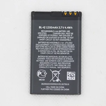 20pcs/veľa 1200mah BL-4J Vnútorné Batérie Telefónu Nokia C6 C6-00 Lumia 620 BL 4J BL4J Mobilný Telefón Výmena Lítiovej batérie