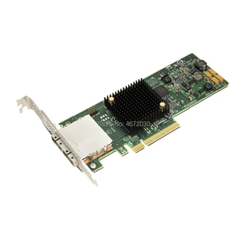 Avago LSI SAS 9205-8e LSISAS2308-je TO Režim, 8 port, JBOD SFF8088 Mini-SAS 6Gb PCI-E 2.0 X8 SAS9205-8e Host Bus Adapter Kartu