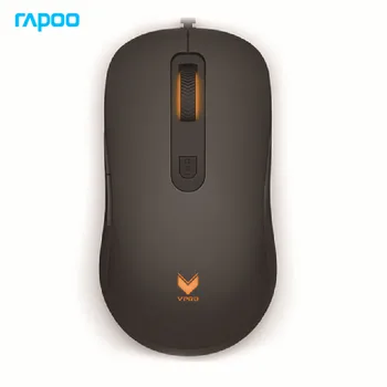 Nové Rapoo V16 Programovateľné Hernej Myši 2000DPI 6 Tlačidiel s podsvietením USB Káblové Optická Myš pre Hráčov, pre PC Počítač, Notebook