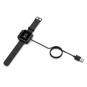 1m USB Nabíjací Kábel Pre Amazfit T-Rex GTR 42mm 47mm Smart Hodinky GTS Smart Hodinky USB Nabíjačka Drôt Príslušenstvo