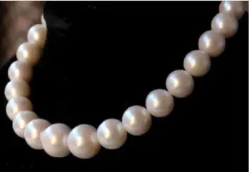Doprava zadarmo >>>>ušľachtilý jewelr 12-14 mm prírodné tahitian south sea biela perla 45 cm náhrdelník 14k