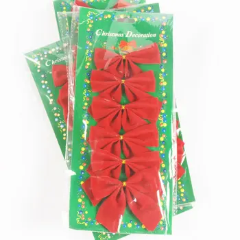 12PCS Mini Darčeka Bubon motýlik Vianočný Stromček Prívesok Domova Nový Rok Visí Darček Ozdoby, Vianočné Dekorácie
